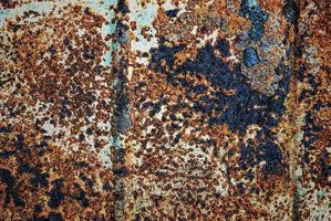 Old rusty wall surface texture for background use photo