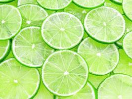 Lime slices background photo