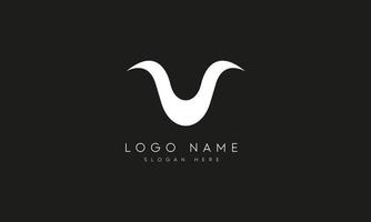 Archivo de vector libre de diseño de logotipo de letra u.