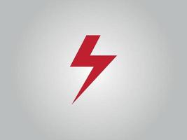 Electrical thunder logo. Thunder icon design free vector file.