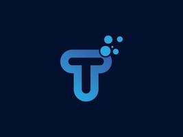 letter. T tech logo T logo icon free vector file.