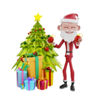 ilustração de natal 3d png