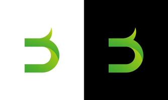 Letter D logo design free vector file.