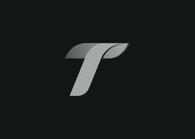 Letter T logo. T logo icon design free vector file.