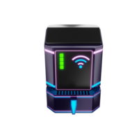 3D smarthome icon illustration png