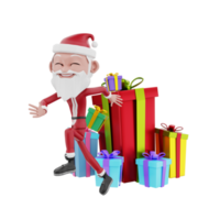 ilustração de natal 3d png