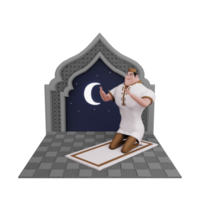 illustrazione 3d del ramadan png