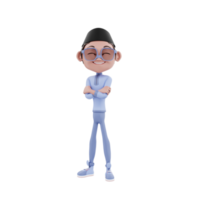 Ilustración de personajes de ramadán 3d png