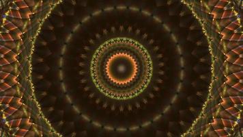 abstrakter struktureller mehrfarbiger Hintergrund Kaleidoskop video