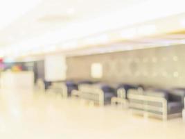 Blurred photo of reception lobby in a hotel