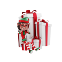 ilustração de natal 3d png