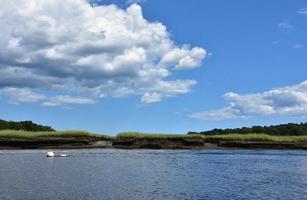 Gorgeous River Views Along North River in Massachusetts photo