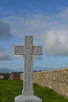 Stone Memorial Cross at Rock of Cashel photo