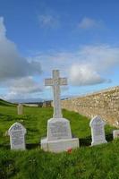 Grave Markers in The Cemetery at the Rock of Cashel photo