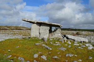 Poulnabrone Stone Portal Tomb in Ireland photo