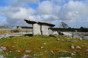 Poulnabrone Tomb in Ireland photo