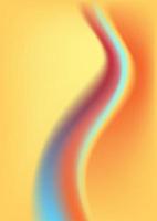 abstract background with colorful fluid flow wave for web banner, poster, flyer and brochure. vector