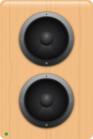 Audio speaker clipart design illustration png