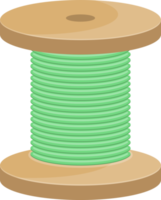 Thread spool clipart design illustration png