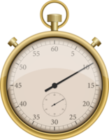 Retro stopwatch clipart design illustration png