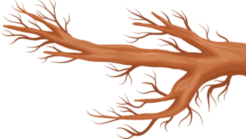 illustrazione di progettazione di clipart di ramo di albero png