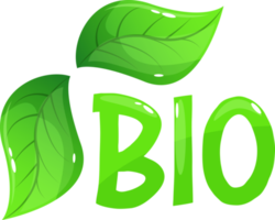 illustrazione di progettazione clipart bio emblema png