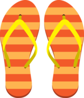 ilustração de design de clipart de chinelos png