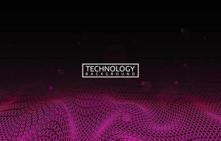 Wave Digital Internet Network Abstract Technology Background vector