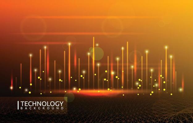 Digital Energy Abstract Modern Technology Concept Background