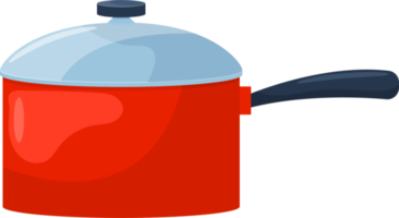 ilustración de diseño de imágenes prediseñadas de olla de cocina png