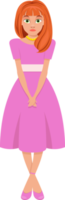 vrouw expressie clipart ontwerp illustratie png