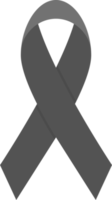 Cancer ribbon awareness clipart design illustration png