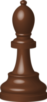 Chess game piece clipart design illustration png