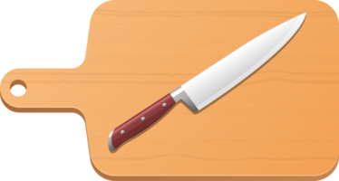 ilustração de design de clipart de faca de cozinha png