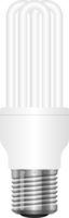 ilustração de design de clipart de lâmpada realista png