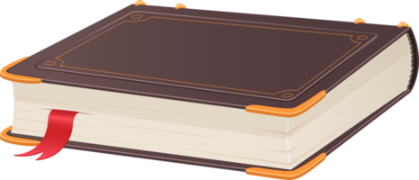 libro dei cartoni animati, libro di storia, diario, saggezza, illustrazione di progettazione di clipart del vecchio libro di istruzione png