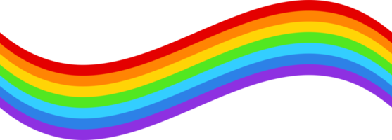 ilustración de diseño de imágenes prediseñadas de arco iris png