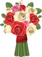 Flower bouquet clipart design illustration png