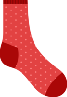 illustration de clipart de chaussettes différentes png