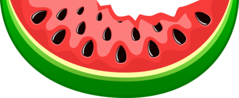 Wassermelone-Clipart-Design-Illustration png