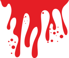 Ilustración de diseño de imágenes prediseñadas de salpicaduras de sangre png