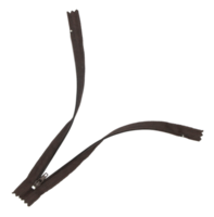 zip fastener on transparent background png file