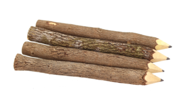 Pencil wood on transparent background png file