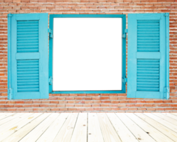 old wood window frame for background png