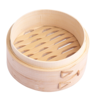 dim sum basket on transparent background png file