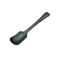 cuillère à glace sur fond transparent fichier png