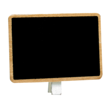 chalkboard standing sign on transparent background png file