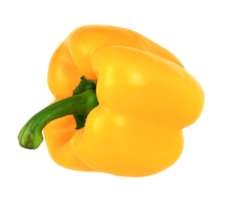 gelbe paprika auf transparentem hintergrund png-datei png