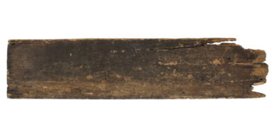 vieille planche de bois sur fond transparent fichier png