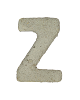 consonant letter z is used to make words on transparent background png file